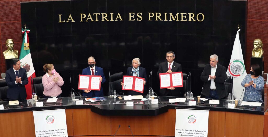 Países firman acuerdo de cooperación en materia de salud pública 1 Coordinación de Comunicación Social - Senado y OPS/OMS firman ...
